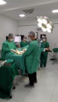 As cirurgias estao sendo realizadas na sede da Ginecam