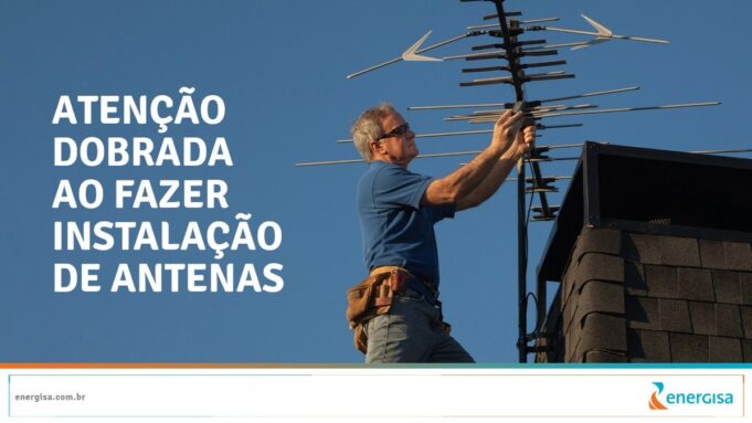 Instalação de antena