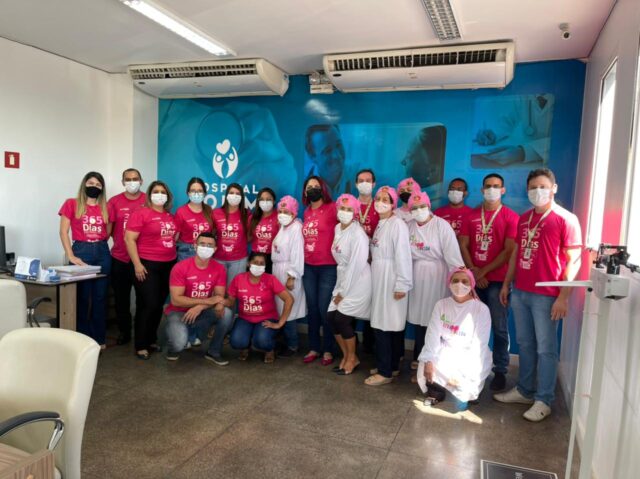 Todos que participarajm da ação do Dia Rosa
