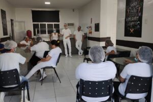 Alunos da UNIFIP tambem participaram do treinamento