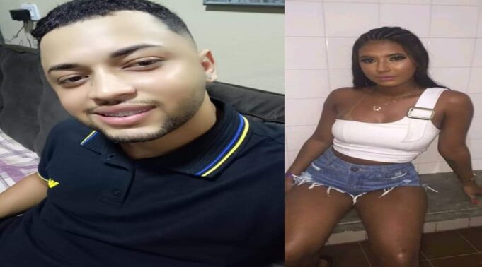 Carlos Trajano e Emily Caroline