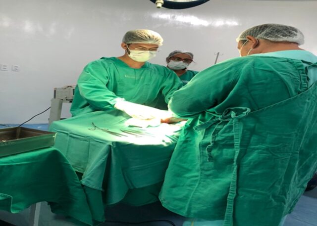 O Complexo de Patos realizou 19 cirurgias no plantão deste final de semana