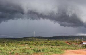 Inmet emite alerta de chuvas intensas para 15 cidades da Paraíba