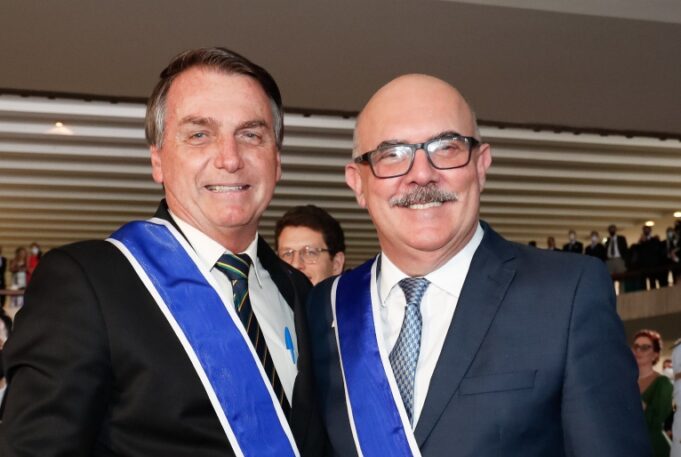Jair Bolsonaro e Milton Ribeiro