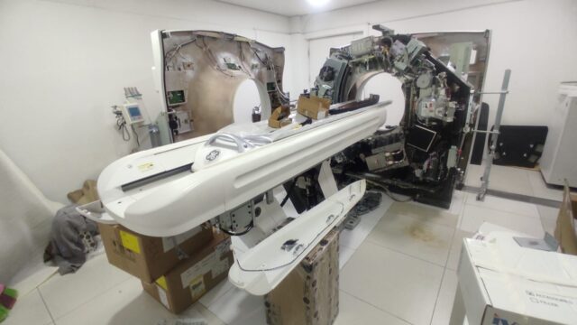 O-novo-tomografo-de-64-canais-est---em-fase-final-de-instala----o