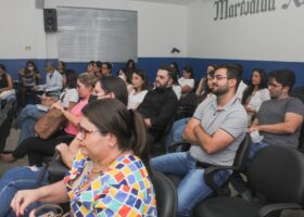 Profissionais da saude e que atuam na area foi o publico do evento