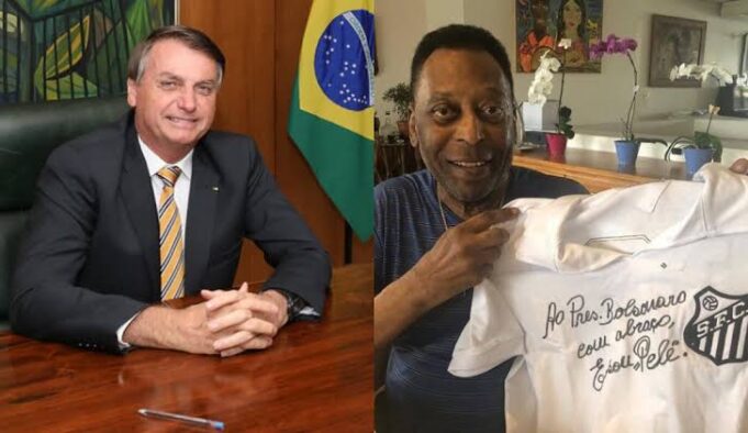 Jair Bolsonaro e Pelé