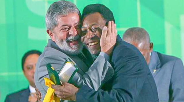 Lula e Pelé