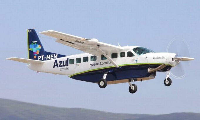 Aeronave Cessna 208 Caravan (Foto: Luis Alberto Neves/Azul/divulgação)