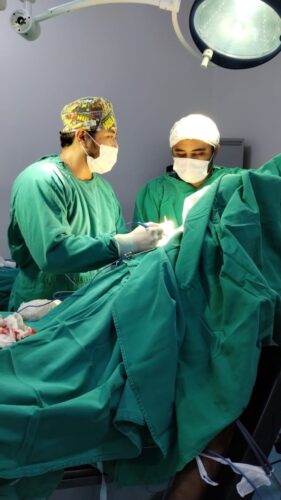 O bloco cirurgico do hospital de Patos neste final de semana esteve bem movimentado
