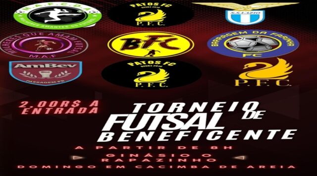 Primeiro Torneio de Futsal Beneficente