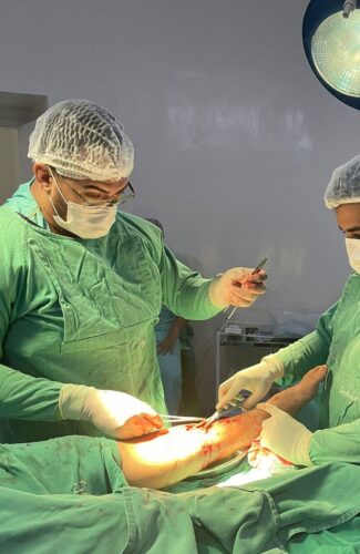 A maior parte das cirurgias do feriadao foram ortopedicas com 15 procedimentos