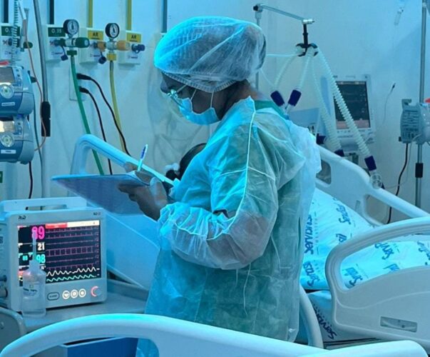 O feriadao aumentou a demanda de atendimentos no hospital de Patos