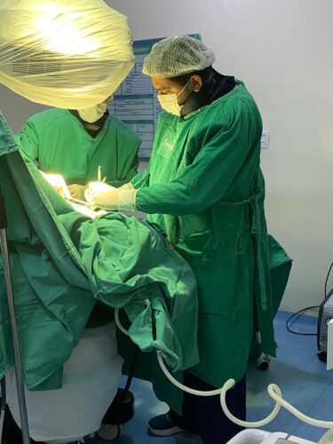 O hospital realizou 36 cirurgias no plantao do final de semana