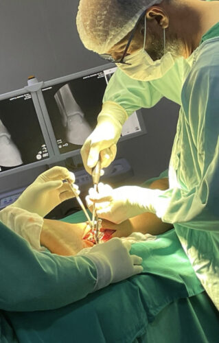 A maior demanda de cirurgias da unidade foi de Ortopedia com 724 casos
