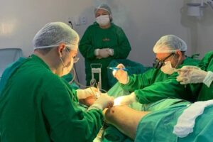 Das 21 cirurgias realizadas no plantão, oito foram ortopédicas