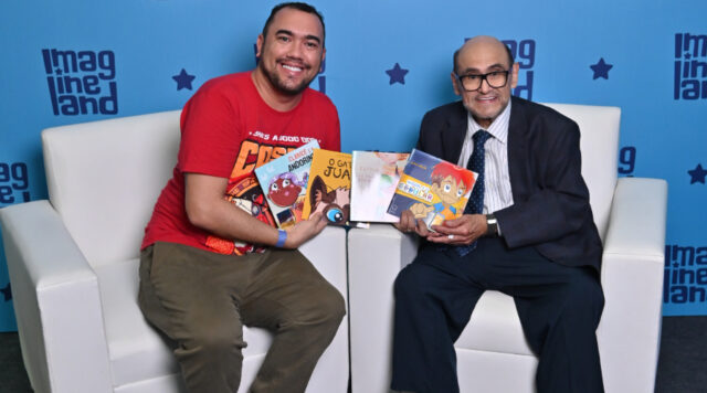 Junior Misaki e Edgar Vivar