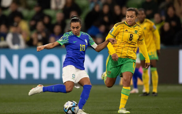 Brasil e Jamaica se enfrentaram nesta quarta-feira (Foto: Thais Magalhães/CBF)