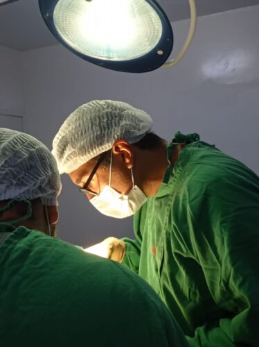 Das 24 cirurgias realizadas no plantao 17 foram de urgencia
