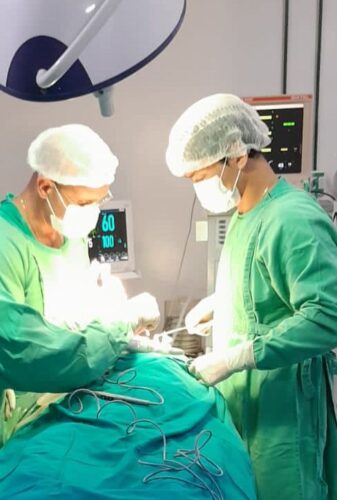 Das 45 cirurgias realizadas no feriadao 27 foram de urgencia