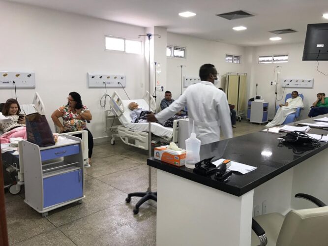 O protocolo de quimioterapia do Bem segue o mesmo padrao de todos os hospitais oncologicos do Brasil