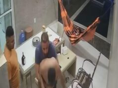 Pai salva filho engasgado com carne usando manobra de primeiros socorros, em Itaporanga. Vídeo