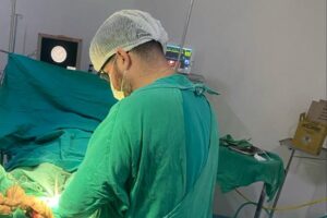 Uma das tres cirurgias ortopedicas foram realizadas no plantAo do final de semana do Hospital de Patos