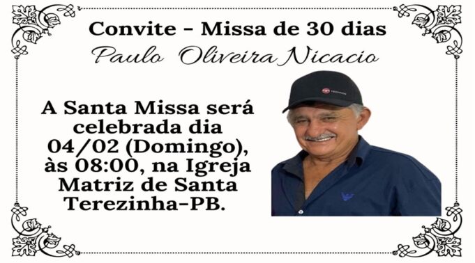 Paulo Oliveira Nicácio