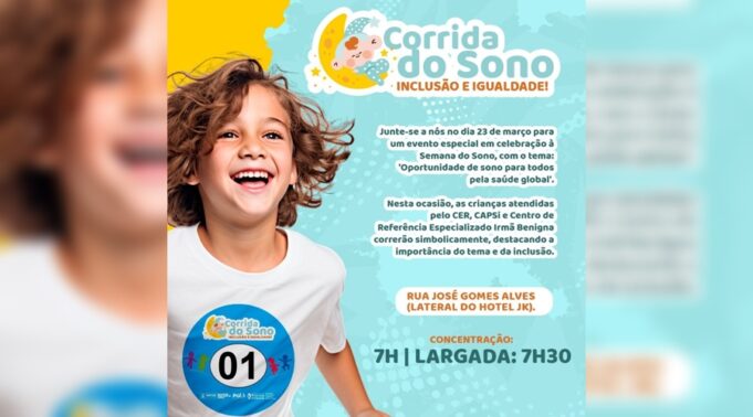 Corrida Inclusiva do Sono
