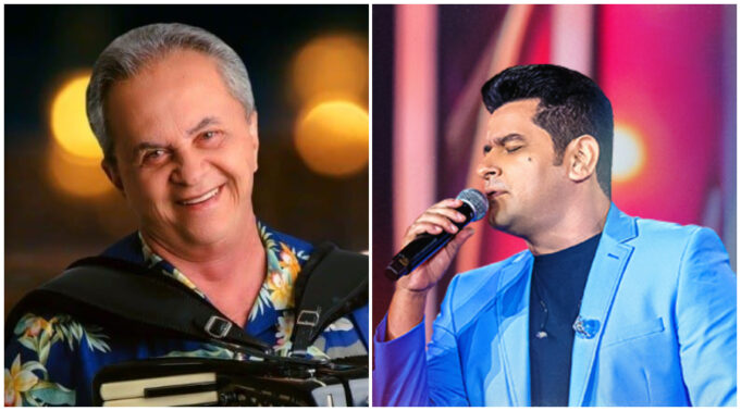 Flávio José e Leo Magalhães