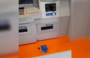 Homem tem cartão retido após tentativa de golpe em caixa eletrônico da Caixa Econômica Federal, em Patos