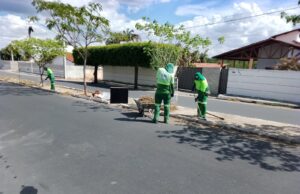 SEINFRA atua em bairros e distrito de Patos com serviços de drenagem, limpeza e iluminação