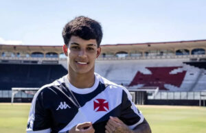 Vasco exerce opção de compra pelo jovem patoense Luiz Lócio e assina contrato com multa próxima a R$ 400 milhões