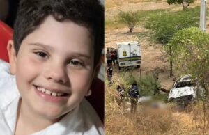 Grávida de 7 meses perde o bebê, a mãe e filho de 7 anos em acidente de carro em Acari-RN