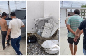 DRF de Patos prende autor de furtos em unidades de saúde e dono de sucata por receptação. Vídeo