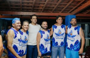 Nabor Wanderley prestigia Carnaval de Ingá ao lado do prefeito Jan de Manoel da Lenha e lideranças do Agreste