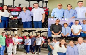 Com articulação de Francisca Motta, municípios recebem asfalto e tratores para zona rural