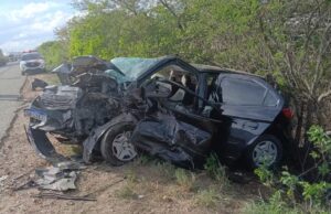 Seis pessoas ficam feridas em acidente envolvendo três veículos entre Soledade e Juazeirinho