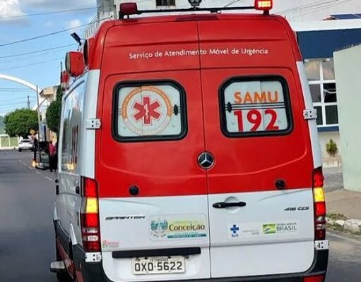 Quatro pessoas ficam feridas em colisão envolvendo motos em Conceição