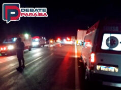 Quatro pessoas ficam feridas em acidente envolvendo moto e bicicleta em Sousa