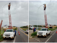 Prefeitura de Patos implanta nova iluminação em LED na entrada da cidade