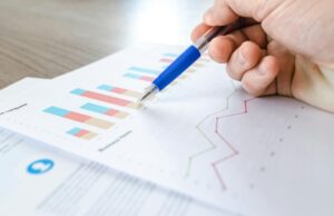 close up photo of survey spreadsheet