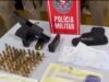 PM apreende pistola 9 mm e quase R$ 10 mil em espécie em Catolé do Rocha