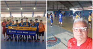 Professor patoense treina com o hexacampeão brasileiro de futsal em Santa Catarina