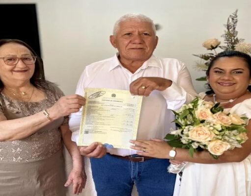 Pela primeira vez em mais de 90 anos de fundação, cartório de Catingueira realiza casamento civil