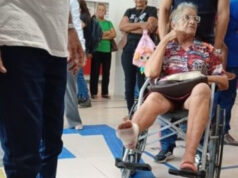 Idosa fica ferida após ser atacada por cachorro em agência bancária em Patos