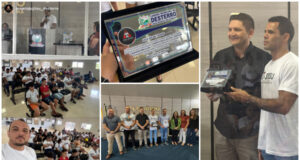 Projeto Social de Jiu-Jitsu recebe Moção de Apoio da Câmara Municipal de Desterro e apresenta trabalho à população