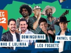 Projeto Dominguinho, Iguinho e Lulinha, Léo Foguete e Raynel Guedes se apresentam no São João de Patos 2026 nesta segunda-feira