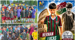 Garoto patoense Hernan Lucas encerra sua participação no Pulcino d’Oro, na Itália, com orgulho e gratidão