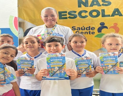 Vacinação nas Escolas tem início na rede municipal de ensino de Patos